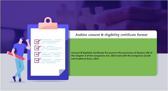 Format of Auditor consent