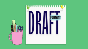 Draft audit report format for the FY 2023-24